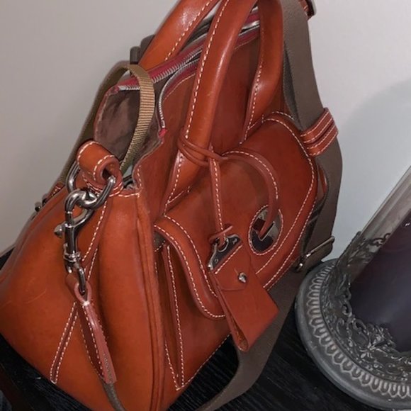 Dooney & Burke Toscana small Front Pocket Satchel - Picture 15 of 15